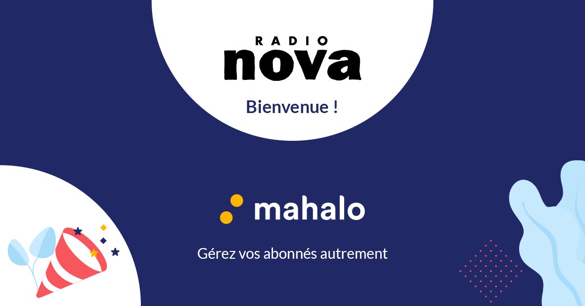 💥 Nous vous annonçons que #TBSgroup a été un acteur majeur de la refonte de l'univers digital de <a href="/laRadioNova/">Radio Nova</a> 
✔️ Création de la boutique leshop.nova.fr
✔️ Gestion des abonnés par #mahalo
✔️ Mise en place du module <a href="/getQiota/">qiota</a>  : Single Sign On #QiotaConnect