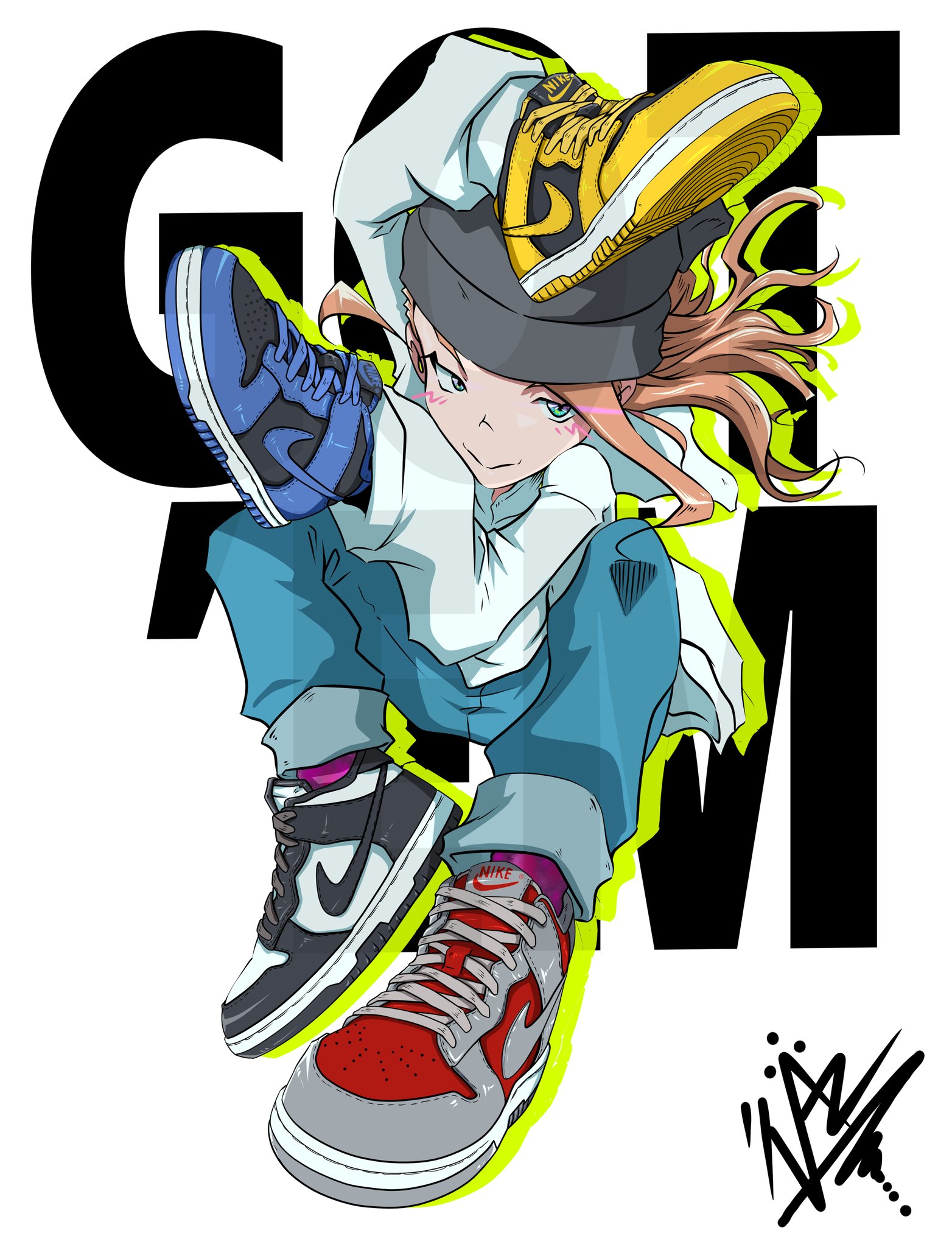 青木 伴イラストレーター ご依頼受付中 あんよチャン スニーカーイラスト 52足目 Nike Dunk Low Retro祭り 去年35周年を迎えたnikeダンク 今年もカッコいいのが盛り沢山 あんよチャンはgot Em出来たみたい 筆者は１つも当たってませんが