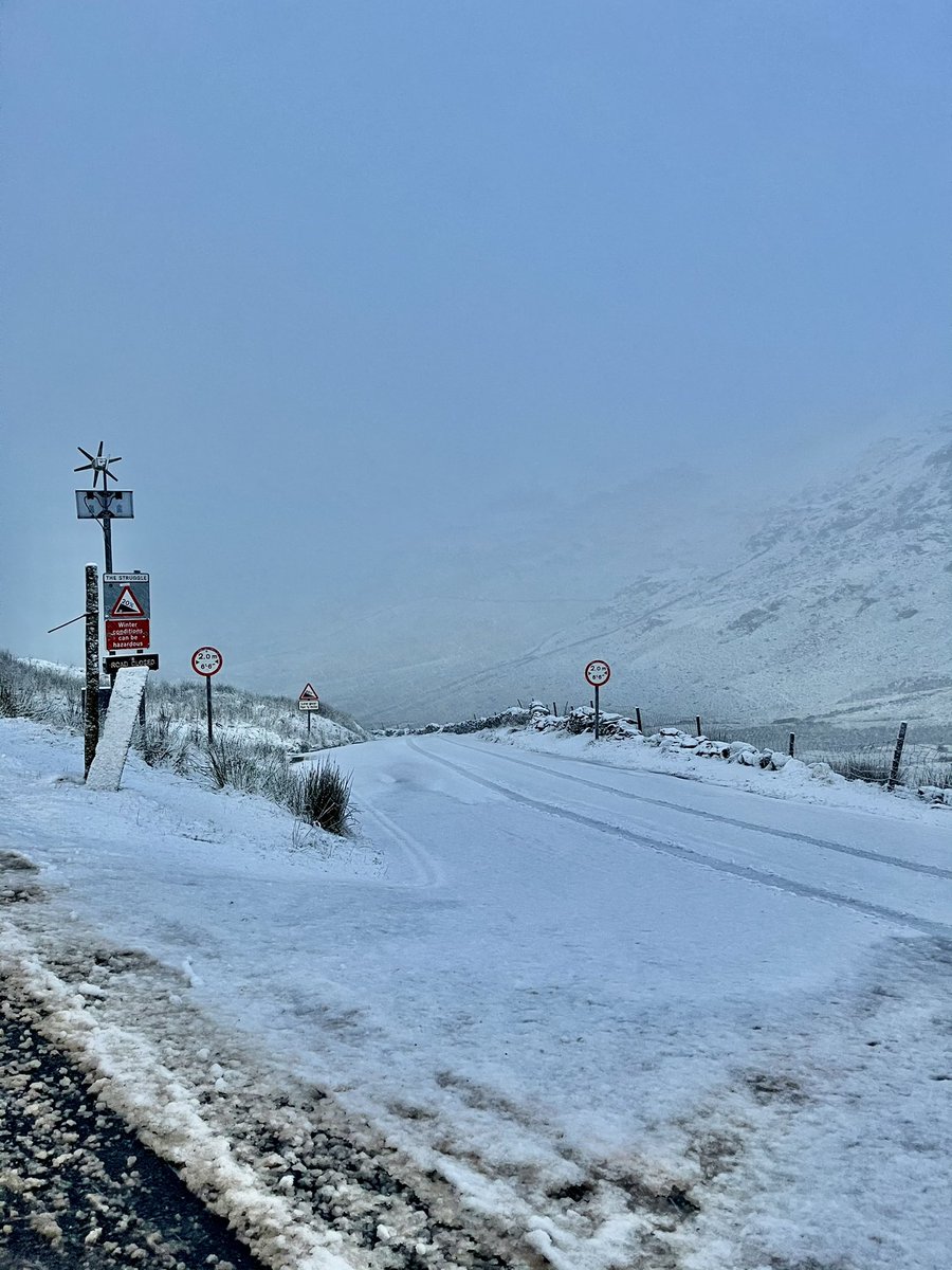 Cold, bleak and challenging.  Both the current situation and the Lake District this morning. But brighter days are just around the corner. #StayHome