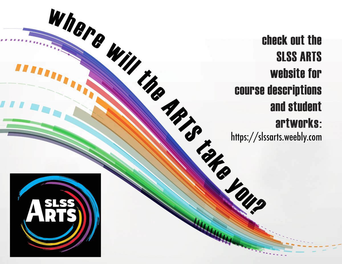 SLSSArts's tweet image. Thinking of taking an art class next year? Check out our website for more information: slssarts.weebly.com