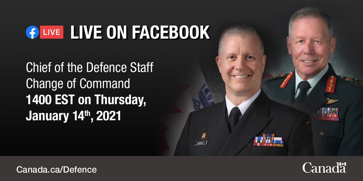 Harjit Sajjan On Twitter Tune In To Watch The Chief Of The Defence Staff Change Of Command Ceremony At 2 15pm Est General Jonathan Vance Will Be Transferring Command Of The Canadianforces To