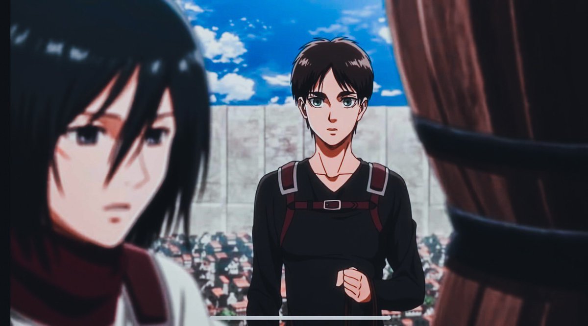 The development of Eren and Mikasa relationship From~ I’m not your brother nor your child to What am I to you? Part 3