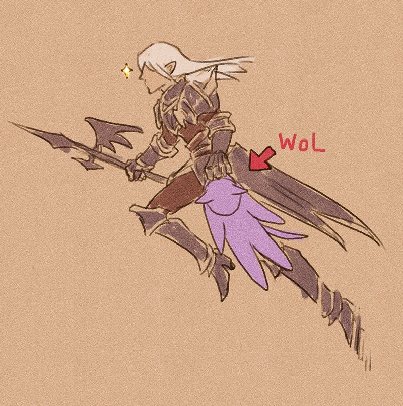 AthenaWX's tweet photo. Not sure why everyone thinks Nyan carried us princess style during 4.5😂I thought he probably used method 2 -> #Estinien ＃WoLEstinien https://t.co/kwdnLd9L3J