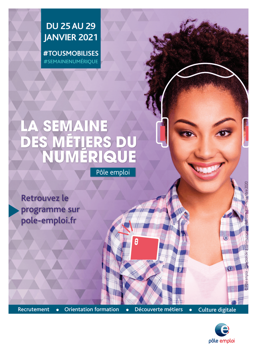 #TousMobilisés #AvecPôleEmploi #Lenslaloux ▶️Echangeons sur le numérique le 28 janvier autour d'une table ronde avec <a href="/Plus2POPSchool/">POP School</a> et <a href="/Ecole_Numerique/">La Grande École du Numérique</a> 🚩💻📲