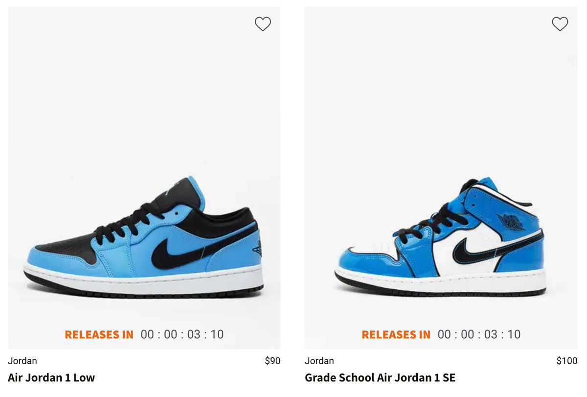 snipes university blue jordan