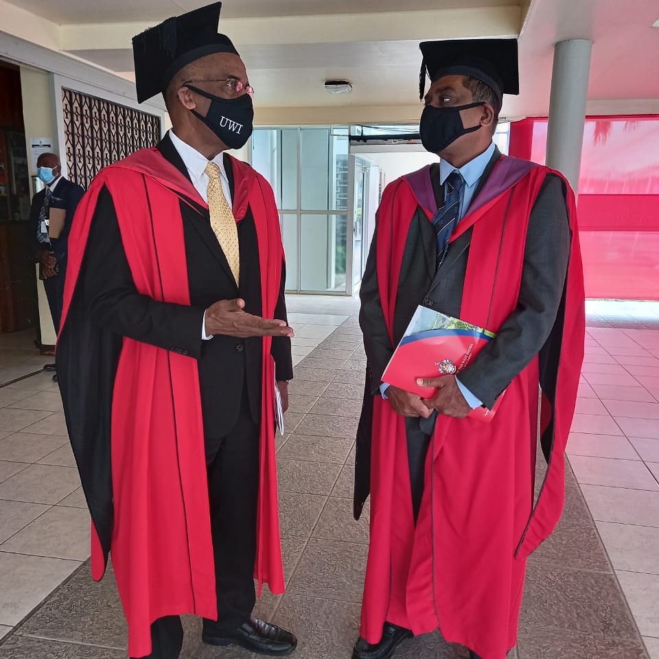 UWImona's tweet photo. We are in preparation mode as we get ready for our first-ever virtual graduation.

#UWIMonaGraduation2020 #TeamResilient https://t.co/41PZhj0g6i
