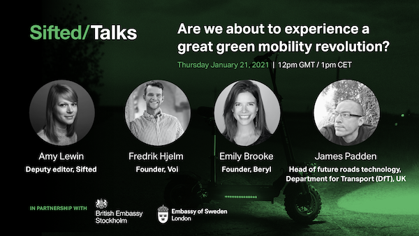 Is green micromobility about to take off across Europe? Or are scooters and bikes perhaps not so 'green' after all? 🛴 Next Thursday, I'll be quizzing this top panel. Sign up: us02web.zoom.us/webinar/regist… <a href="/FredrikHjelm4/">Fredrik Hjelm</a> <a href="/voitechnology/">Voi Technology</a> <a href="/buzzbrooke/">Emily Brooke</a> <a href="/BerylBikes/">Beryl</a>