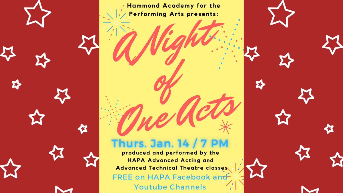 Hammond Arts & Performance Academy tweet media