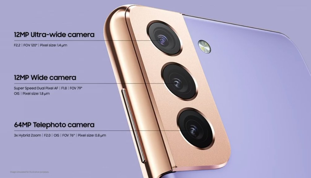 Camera tech has also improved significantly over the past few years, and  @samsung has had time to iterate on these components. Lots of new software functionality in the Galaxy S21 family, too.  #SamsungUnpacked  