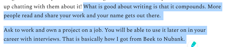 GringoJobs's tweet image. &quot;Soy muy activa en Twitter, he escrito algunos artículos que me han ayudado a posicionarme en mi carrera&quot; 

#HowIdidIT 4
@SusCasasola Ingeniera de Software en @soynumx 

Excelentes consejos nos compartió Sussie en esta entrevista 💯

gringojobs.substack.com/p/how-i-did-it…