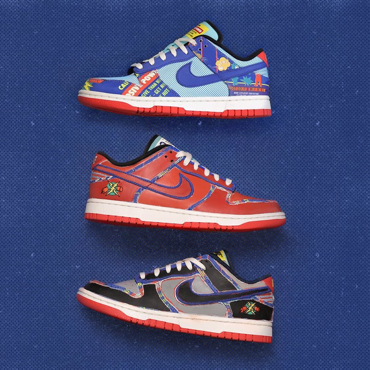 nike sb dunk low firecracker