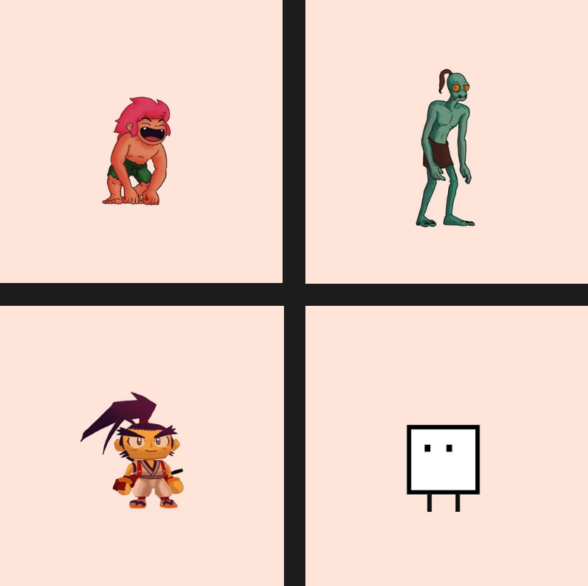 should revisit this series of portraits of video game characters i loved from growing up 