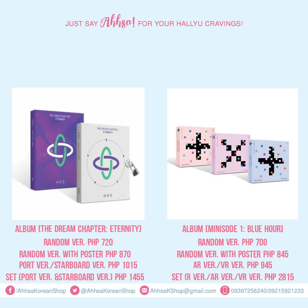 AhhsaKoreanShop's tweet photo. [#PHGO] BATCH 2 ORDERS 
      
#TXT #TOMORROW_X_TOGETHER
SEALED ALBUMS 

✔️ALL IN + LSF
🛒DOO: 01/30/21
💸DP 50%: 01/30/21
💸DOP 50% BAL: 02/15/21
⛴️ETA: 4-5 WEEKS 

DM us to order

Help RT🙏

#MOA #MOAPH https://t.co/BuOXdRWSJN