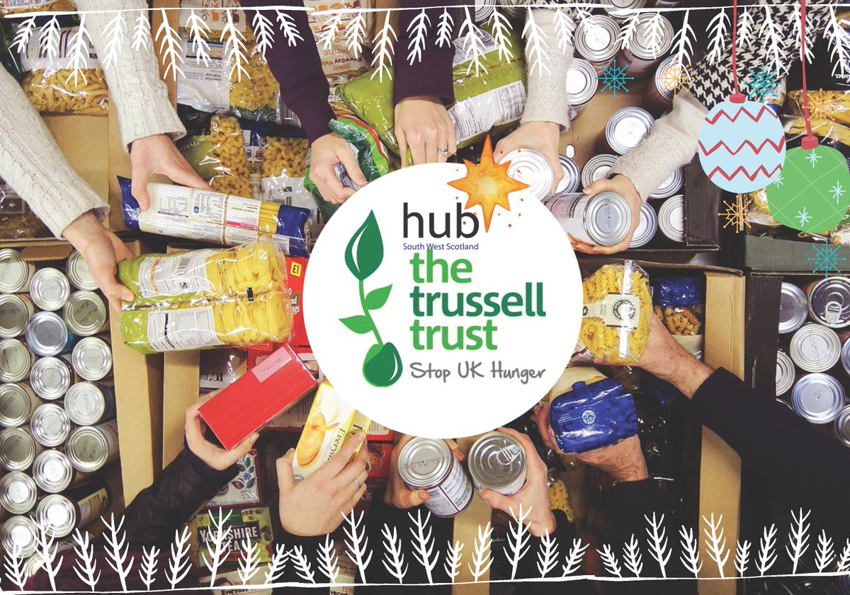 hubswscotland's tweet photo. We would like to thank everyone who contributed to our Christmas appeal. Together we have raised £8400 on behalf of the Trussell Trust, money that will go a long way to help families especially in the current climate! https://t.co/nPKiRzLW6n
