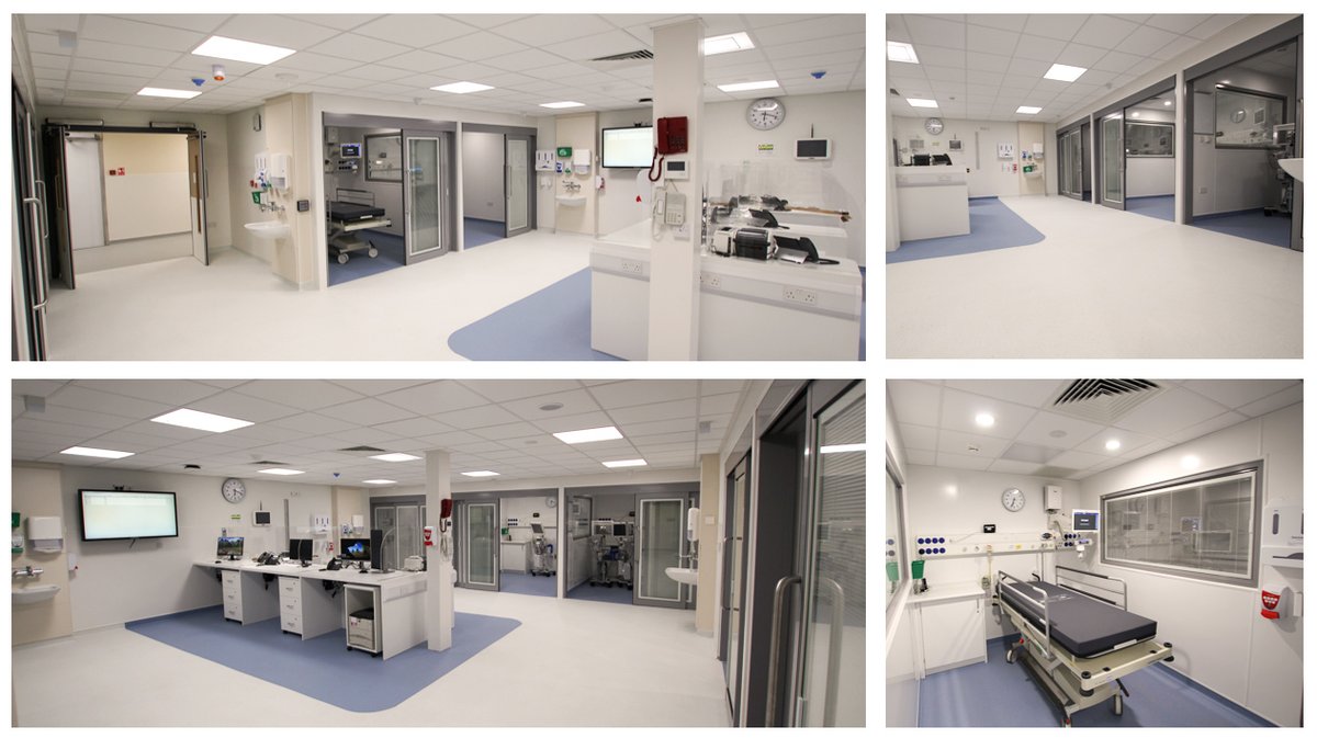 Completed job at Arrowe Park Hospital Emergency Department. Patients in the facility two hours after handover! Client: “Well done and thank you for all your hard work – it’s safe to say that the ‘wows’ from the staff this morning were worth it!” #construction #NHS #Refurbishment