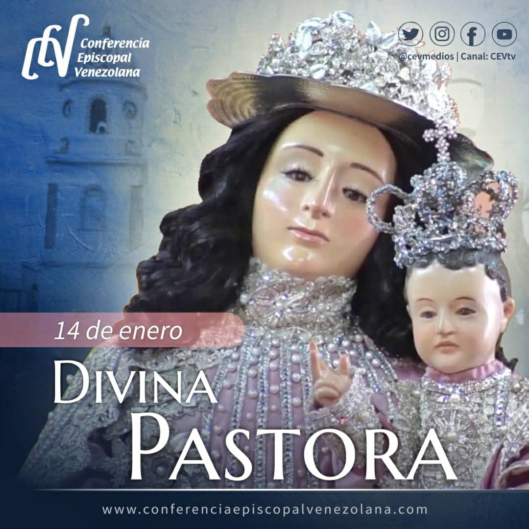Que nuestra Madre amada, la Virgen María, bajo la advocación de la Divina Pastora, nos bendiga y nos lleve de su mano a la presencia de Jesús.
¡Salve Divina Pastora, intercede por Venezuela!