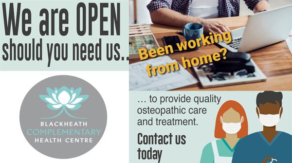 Working from home?  Feeling #aches &amp; #pains in #back #hips #knees #shoulders due to that pesky mouse or keyboard or awkwardly positioned screen? #Osteopathy can help with all these.  02082935380 info@healingpath.co.uk Blackheath Complementary Health Centre SE3 7DH <a href="/GGSparkes/">GG Sparkes Butchers</a>