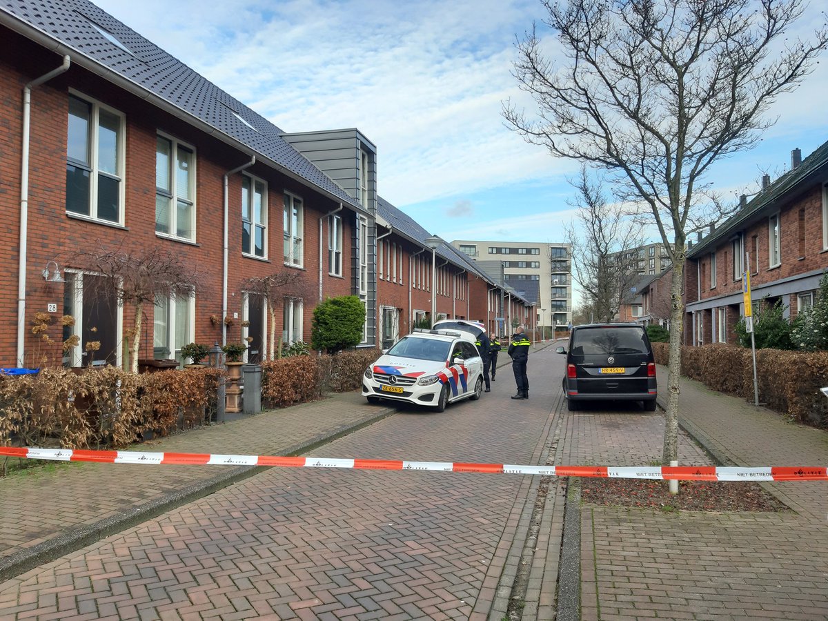 Melding politie Theetuinlaan Vleuten