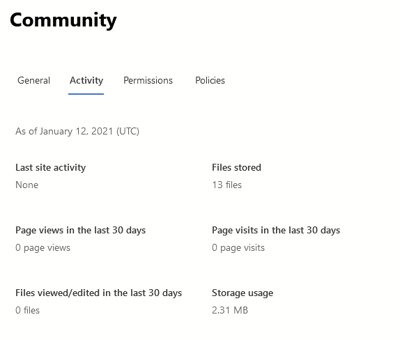 ryanyates1990's tweet image. Does anyone know if the data in this section of #SharePoint Admin Center can be obtained programmatically at all
#SPHelp