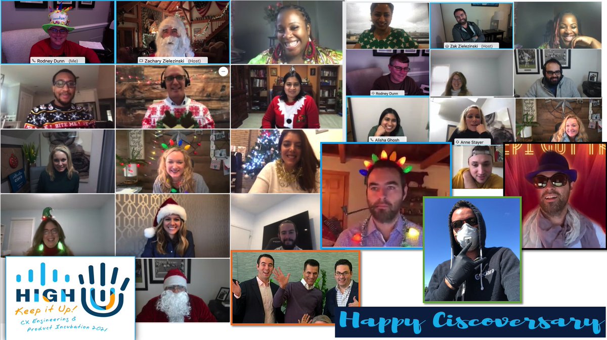 VarshaKanwar's tweet image. Happy 1yr #Ciscoversary 🎉🍀🎊 to one of our brightest &amp;amp; coolest #CiscoCX #InsightsAndInnovation leader @ZakZ. You have made a huge impact with your energy, creativity, camaraderie &amp;amp; industry knowledge ... wishing you continued impact &amp;amp; success, Zak. #WeAreCisco #LoveWhereYouWork