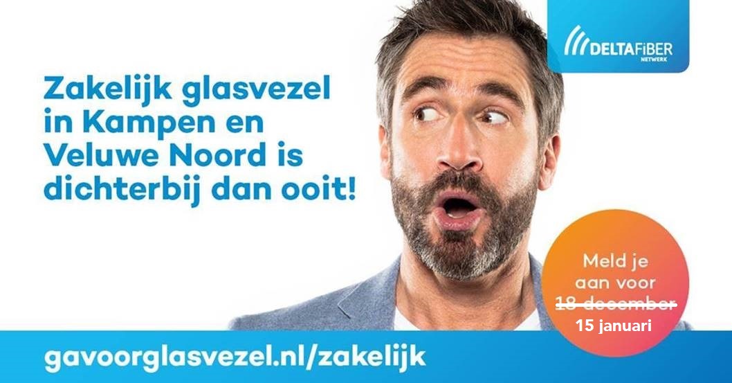 👉 Inschrijving #glasvezel alleen VANDAAG nog mogelijk! <a href="/deltafiber/">DELTA Fiber</a> is in 2020 begonnen met #glasvezelinitiatief op <a href="/RW50kampen/">Bedrijvenpark RW50</a>. De aanmeldperiode loopt tot 15-01-21.
Gebruik maken van #glasvezelaansluiting en profiteren v/d actievoorwaarden? Meld u aan op bit.ly/3ssAiH4