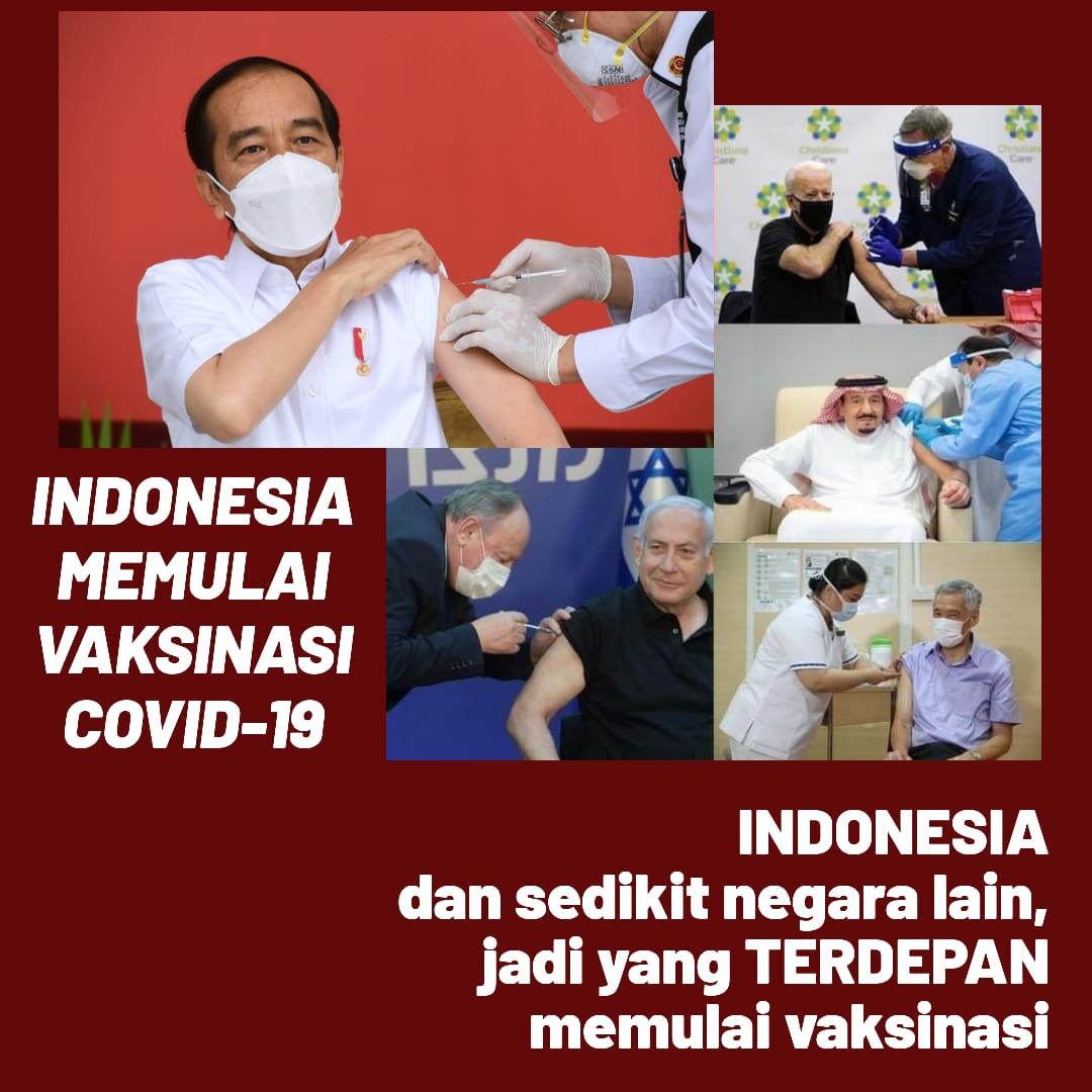 Vaksinasi di Indonesia bikin rakyat di negara tetangga cemburu loh, makanya kita harus bangga dengan presiden Jokowi yang bergerak lebih cepat.

<a href="/NLendri/">Nay</a> <a href="/zacky210578/">Zacky</a> @Diyan_Liya 
<a href="/OhaSechan/">OhaSechan</a> @cuma_aki_aki