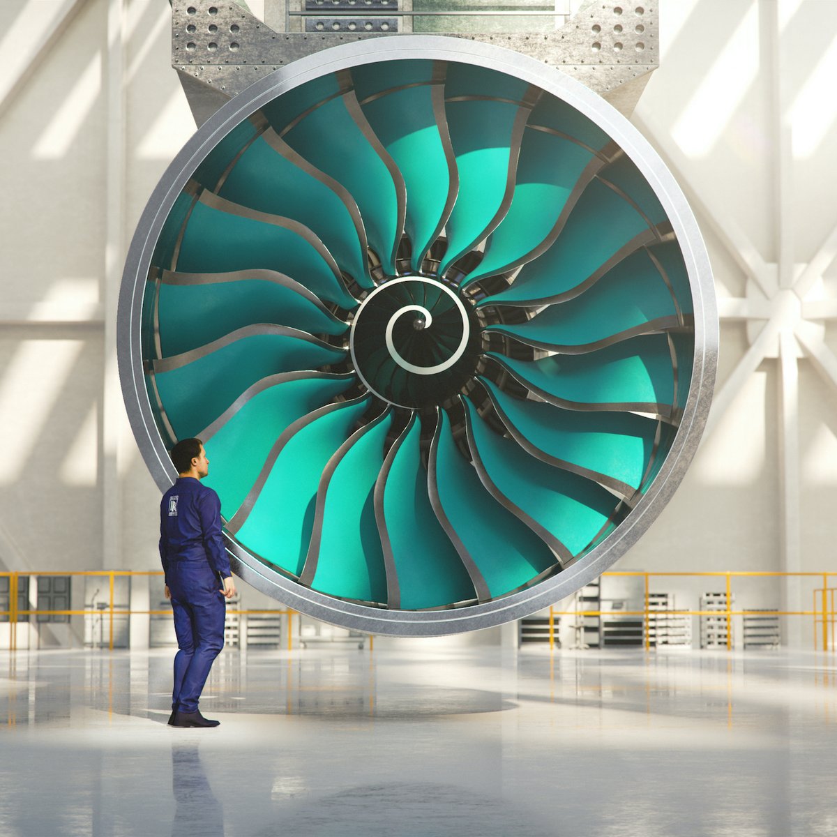 RollsRoyce's tweet image. We no longer have to build an engine to see how it works. Armed with many terabytes of data and real-time #VirtualReality models, we can predict how new designs will function. Discover more here  ow.ly/GKQ650D8iwQ #IntelligentEngine #VR