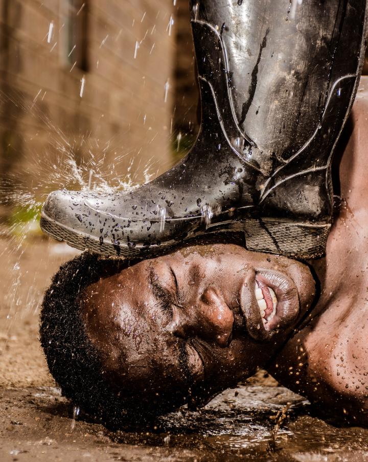 Kweku_1z's tweet image. Before                            After