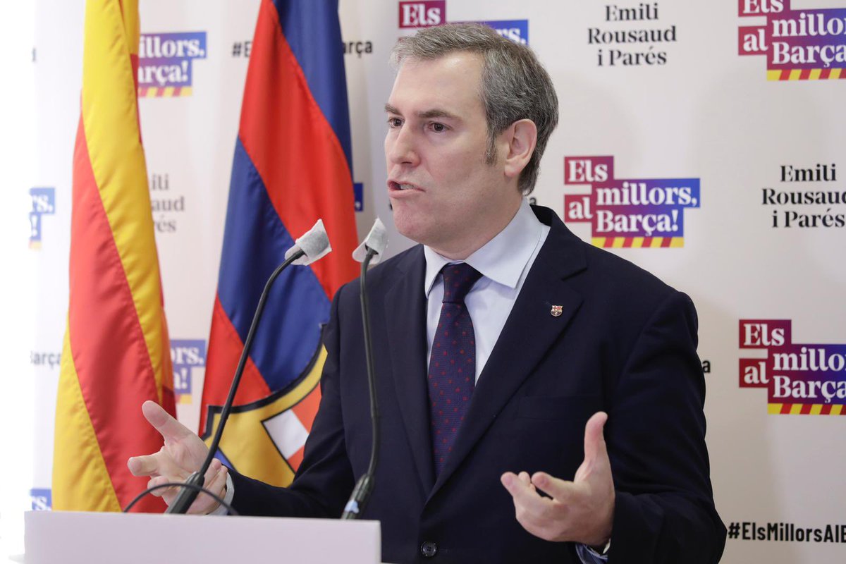 🔵🔴 <a href="/EmiliRousaud/">Emili Rousaud</a>: “Vaig tenir una reunió ahir amb Toni Freixa i li vaig comentar la meva proposta d'unir forces.  A la tarda em vaig reunir amb el meu Junta Directiva i vam decidir que no anem a unir-nos a cap altra candidatura” #ElsMillorsAlBarça