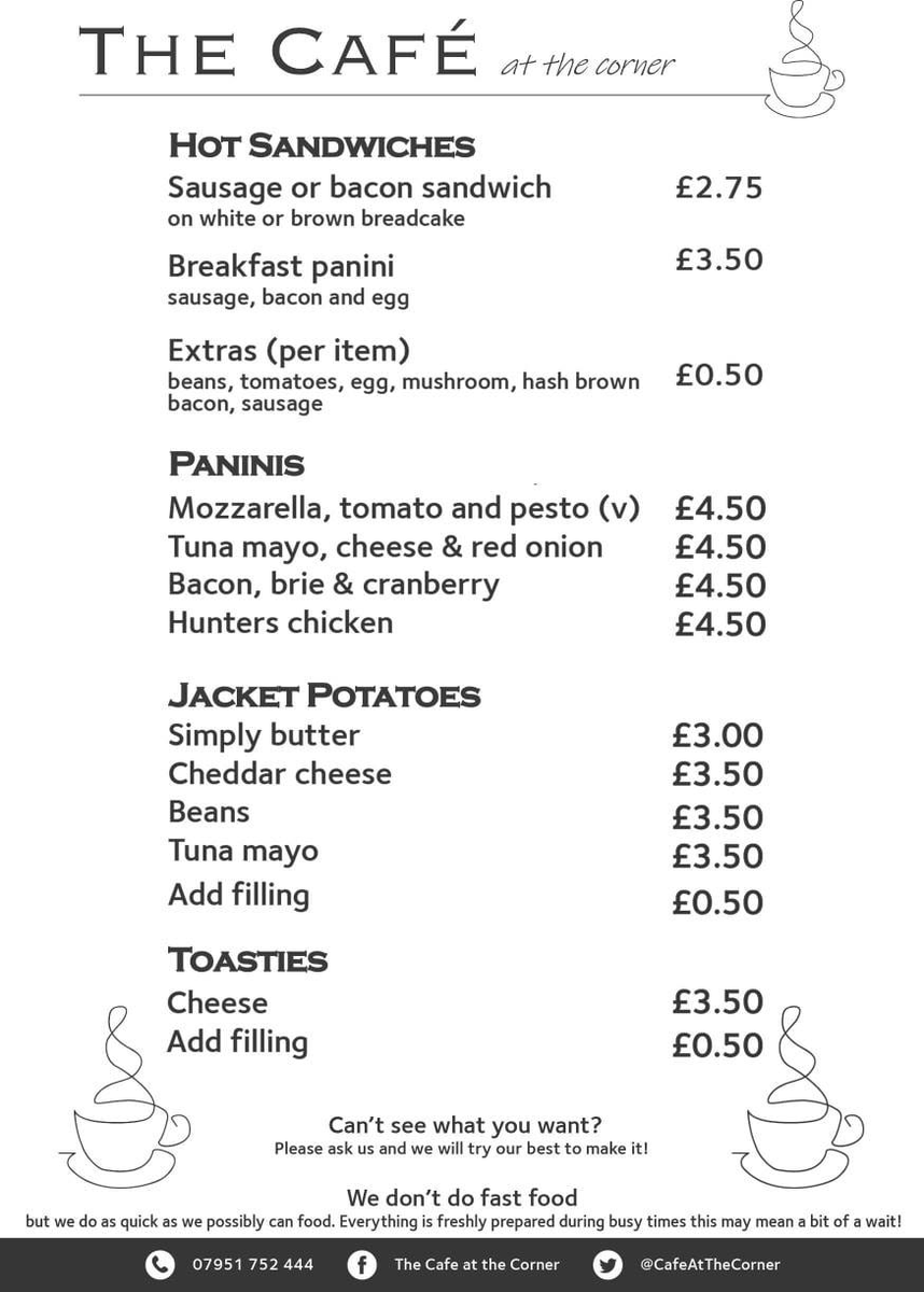 Nigel_Sh0rt's tweet photo. WE ARE BACK!! Takeaway only, Fri &amp; Sat 10 til 2, reduced menu and the best coffee, cheesecakes and pattisserie for miles around!! Treat yourself, you're worth it!! #swallownest https://t.co/wV5GW431lx