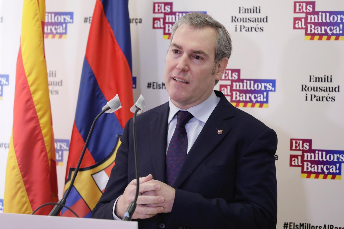🔵🔴 <a href="/EmiliRousaud/">Emili Rousaud</a>: “Esperem que el soci no s'equivocarà i escollirà el millor president per al Club”