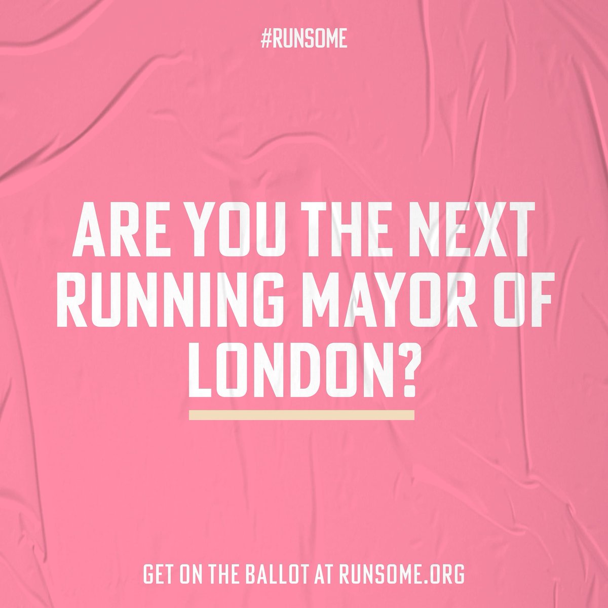 RunSomeHQ's tweet image. Calling all runners 📣 Calling all runners 📢. Might you be one of the world's first Running Mayors? Or might you know just the person for your city or town? Apply before the end of January at runsome.org #runsome #runningmayor  #activetravel 🏃🏿‍♂️🏃🏽‍♂️🏃🏻🚴🏿‍♀️🚶‍♀️