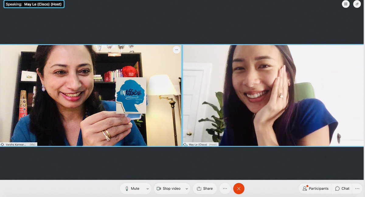 VarshaKanwar's tweet image. #ThankfulThursday with this dynamic #EarlyInCareer superstar 🤩 @may__le . So proud to be part of your inspiring career journey since the baby #Cisconian days May 😻 and super thrilled that now we get to work together as part of #CiscoCX Partner Experience initiative. #WeAreCisco