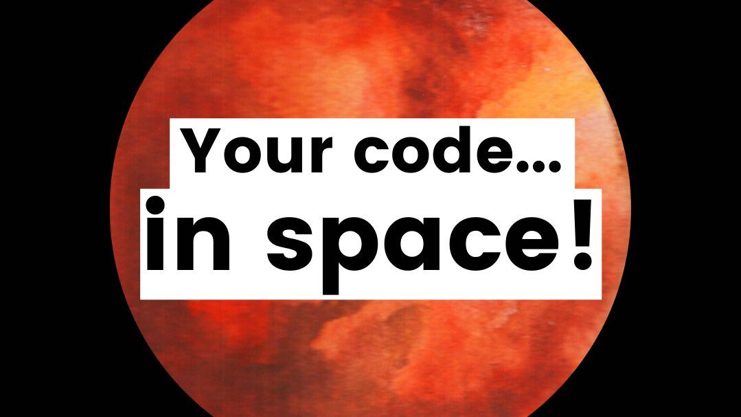 CoderDojoYork's tweet image. Spice up home learning... and get your code into space on the International Space Station!
It's free, and if you follow the rules... it's guaranteed!
No experience needed as we provide tutorials to help young people gain digital making skills
yorkcoderdojo.co.uk