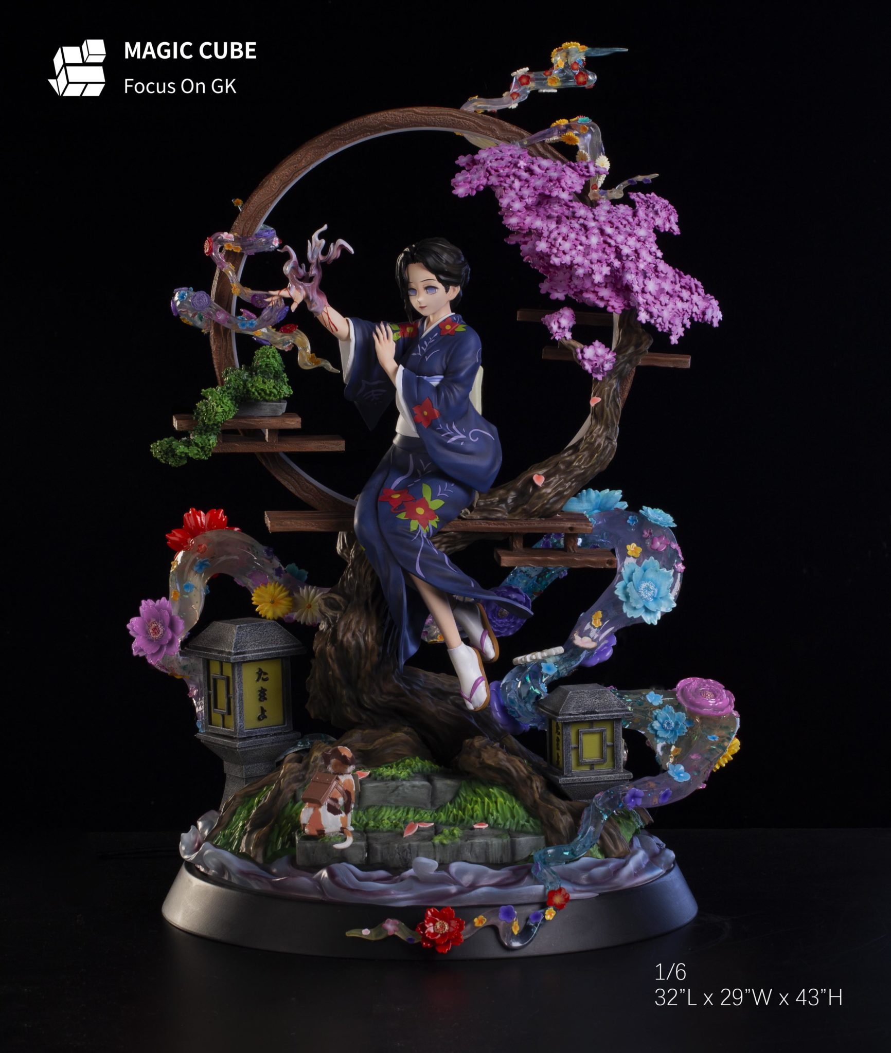 鬼滅の刃 珠世 Magic Cube Studios スタチュー フィギュア 鬼滅の刃 珠世 Magic Cube Studios スタチュー フィギュア