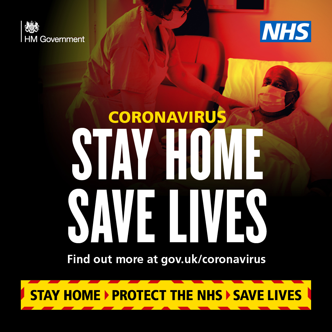 HarrogateNHSFT's tweet image. Stay at home; only leave for essential reasons such as food shopping, exercise (locally) and to access healthcare.