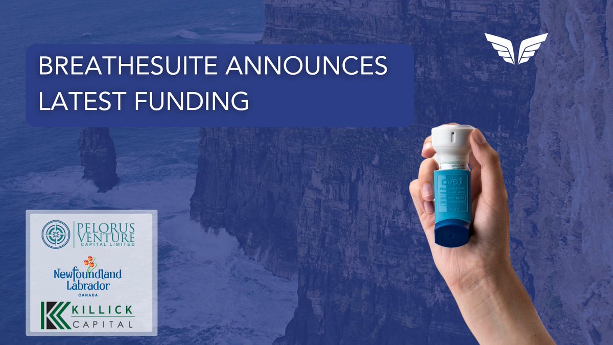 BreatheSuite (@breathesuite) on Twitter photo BreatheSuite is pleased to announce new funding totaling $1.2 Million. We are grateful for the continued support of <a href="/VentureNL/">Venture NL</a> and our private investors, and to begin working with our new investors including Killick Capital.
To learn more visit: breathesuite.com/post/breathesu… #Startup BreatheSuite is pleased to announce new funding totaling $1.2 Million. We are grateful for the continued support of <a href="/VentureNL/">Venture NL</a> and our private investors, and to begin working with our new investors including Killick Capital.
To learn more visit: breathesuite.com/post/breathesu… #Startup
