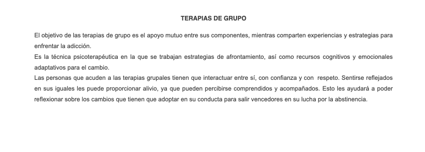 casa_bloc's tweet photo. La terapia de grupo es una parte esencial del tratamiento en nuestro Centro.
La teràpia de grup és una part essencial del tractament en el nostre Centre.
#tratamientoadicciones #librededrogas #retorncasabloc #CentroDeDía https://t.co/krout0GvuI