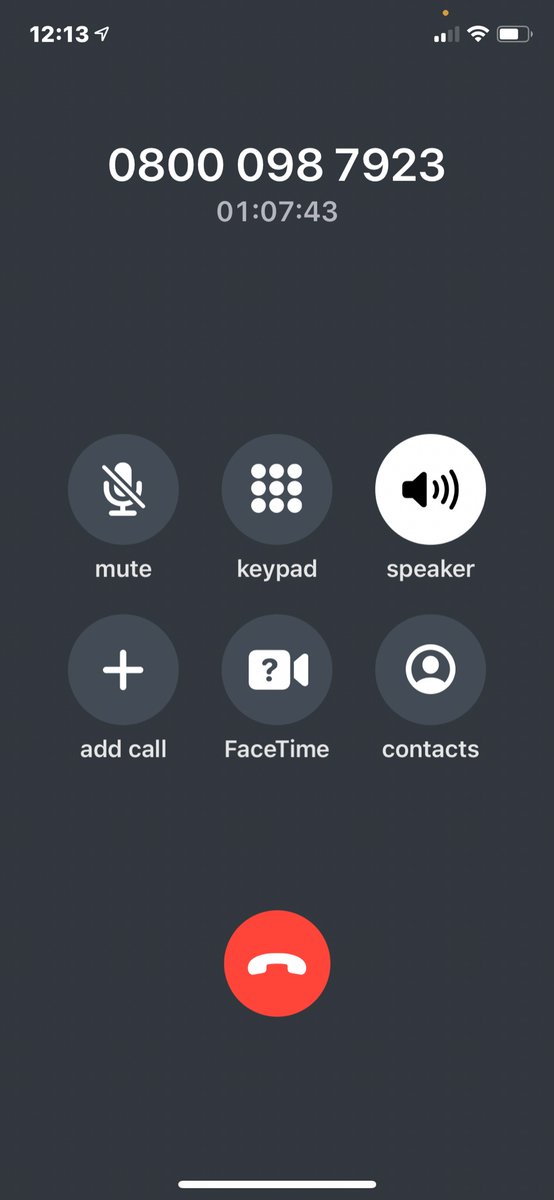 Juggers93's tweet photo. @VodafoneUK 

How can I be on hold for over 1 hour and still not be spoken too? Absolute joke! https://t.co/AzzeURxWaY