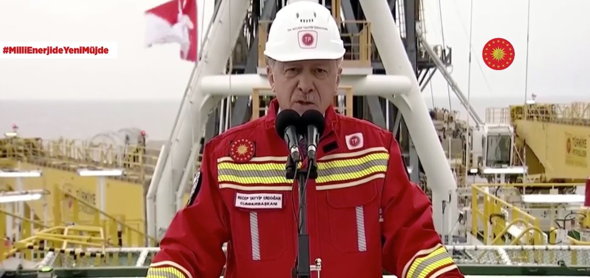 August 21, 2020: Our President announced Turkey's largest-ever find –by quite a margin– and 2nd-biggest globally in 2020 gas discovery. The discovery was a great potential to reshape energy outlook of the region, reaffirming the Black Sea’s deepwater reserves. #TurKEYforEnergy