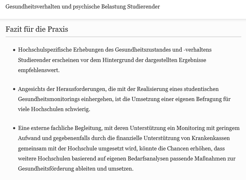 delphi_ges's tweet photo. #Gesundheitsförderung für Studierende: Warum sollten Hochschulen eine eigene Bedarfserhebung durchführen? Unsere Publikation zum Gesundheitsmonitoring mit @BARMER_Presse, @hneeberswalde, @TU_Ilmenau ist jetzt verfügbar: https://t.co/QWN9MVdypx https://t.co/sXqZHiFy1X