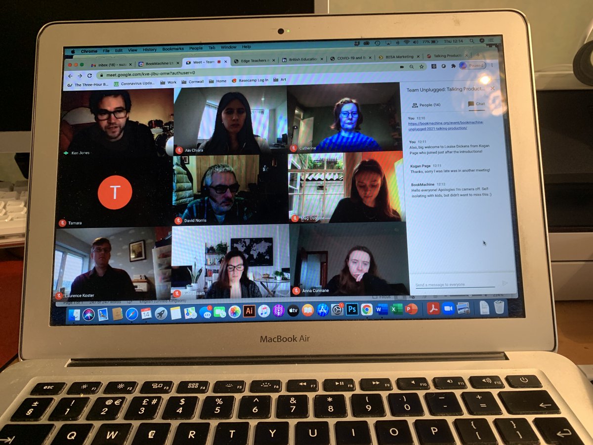 sashers's tweet photo. Absolutely brilliant to kick off our #TeamUnplugged briefing calls with @BookMachine Unplugged: Talking #Production
Tickets on sale now. Free for members + £5 for non-members. https://t.co/QUtHfeRfEL
@CircularKen @AimeeDewar @LauraSummersNow https://t.co/8gmYPp9tWb