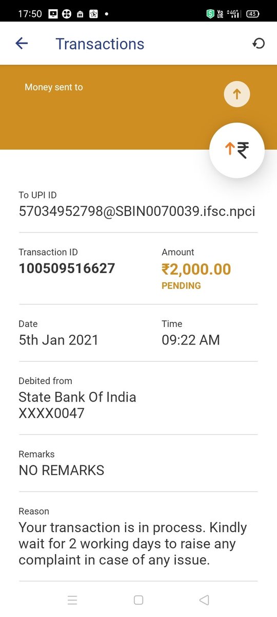 GmaJaya's tweet photo. @NPCI_BHIM no response from ur end. Can someone look into it about the transaction? https://t.co/FvGKCwfpoC