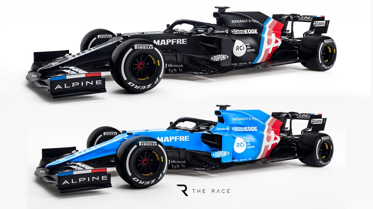 We had a bit of a play around... what do you reckon? 

♥️ for the black livery 
🔁 for the blue livery