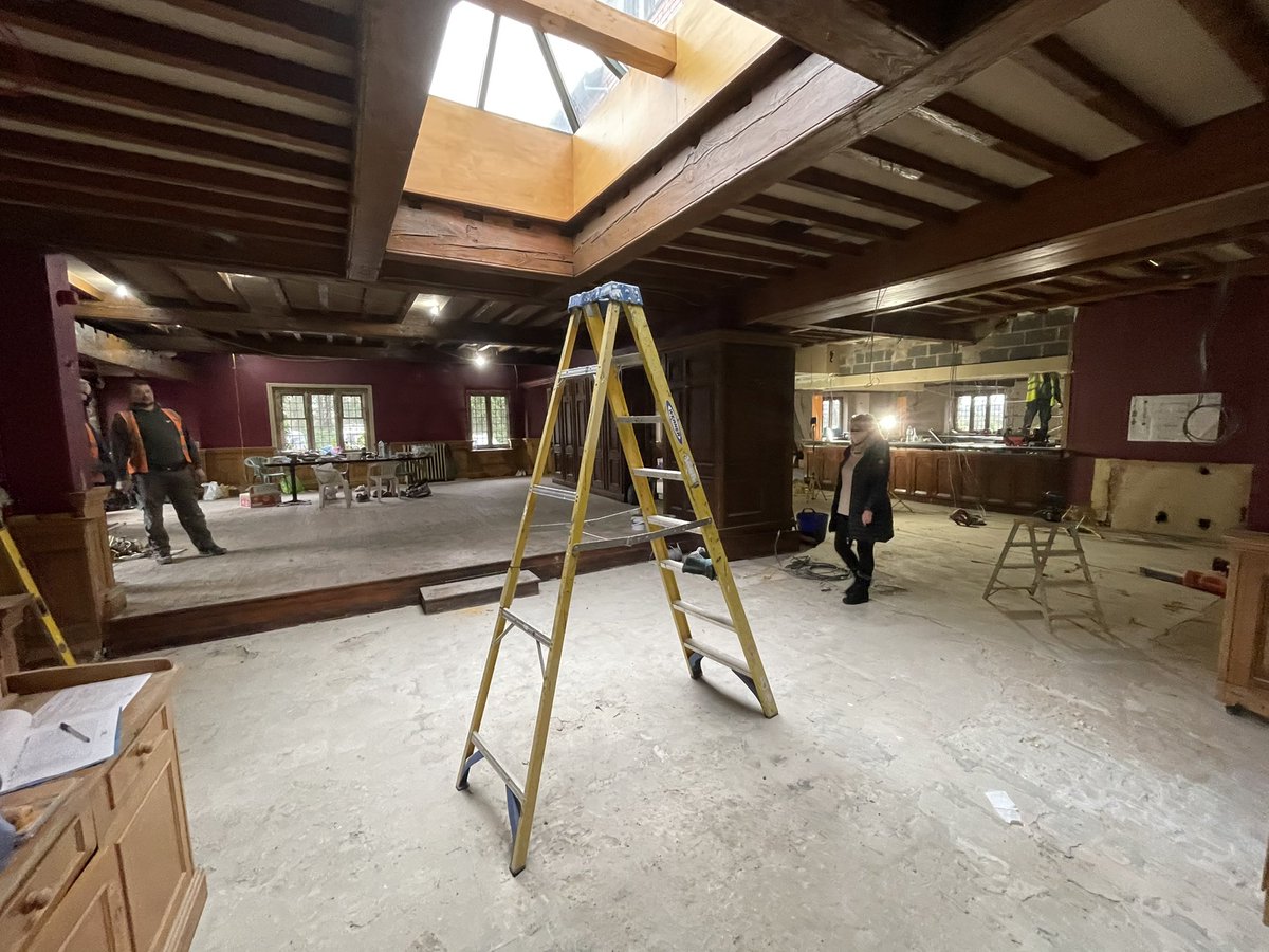 Nice little refurb underway in Nelson’s to keep us busy during lockdown #comebackstronger