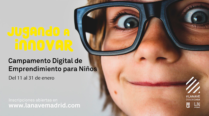 JMD_villaverde's tweet photo. Nueva edición del campamento digital de #emprendimiento para niños de @LaNaveMadrid `Jugando a innovar´. 💻👦👧Entretenimiento y aprendizaje para niños y niñas de entre 8 y 12 años. Hasta el 31 de enero. 

ℹ️ https://t.co/szJ2RgFkeX https://t.co/1C8ha7Cji2