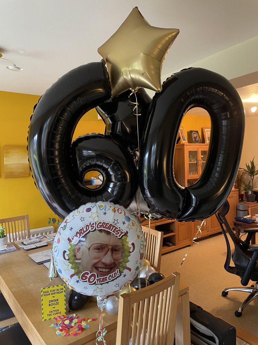 lukeoregan88's tweet photo. Happy 60TH Birthday Dad!!! Best Dad in the world! Hope you have a great day on your once in a lifetime 60th lockdown birthday 😂 #happybirthday #birthdaylockdown #big60 @KevinKor1461 https://t.co/s0XU2Xd0PU