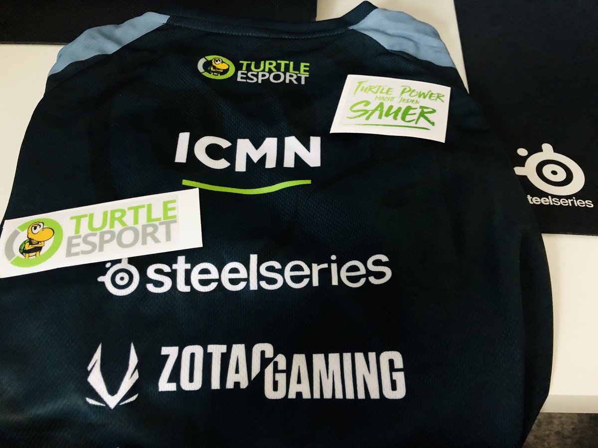 Auch für Schildkröten in Rente gibts nochmal ein Panzer Facelift 😄 vielen Dank für die nette Überraschung 🙏🏻💪🏻 
<a href="/Turtle_eSport/">Turtle eSport 🐢</a>  
#TurtlePowerMachtJedenSauer