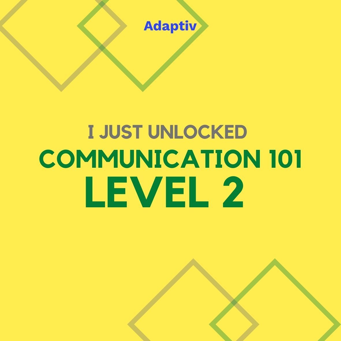 faizzan_ashrafi's tweet photo. So cool! I just unlocked the badge for Communications 101, level 2. #beingadaptiv #adaptivme #FutureReady https://t.co/Rav1n53a06