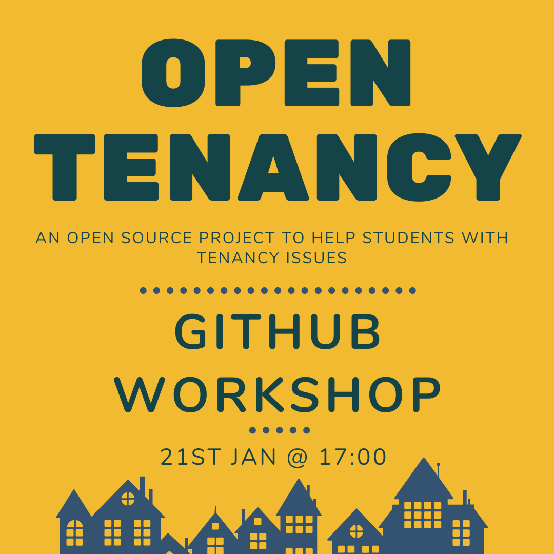 UWELS_'s tweet photo. Following on from their IGTV takeover, openTenancy will be showing you how to get involved in their amazing project using GitHub!

If you’re interested in legal tech and want to bolster your CV with some relevant experience, sign up through this link:

https://t.co/QPRCyrxHWG https://t.co/xHYomJWJif